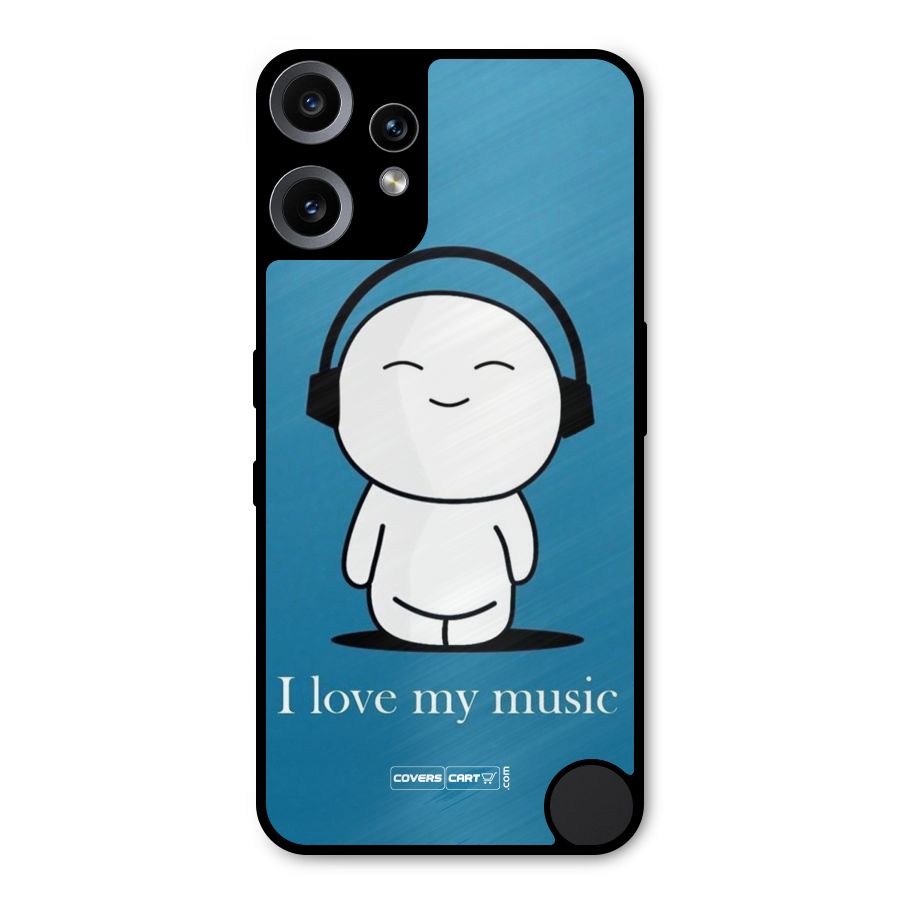 Love for Music Metal Back Case for Nothing CMF Phone 2 Pro