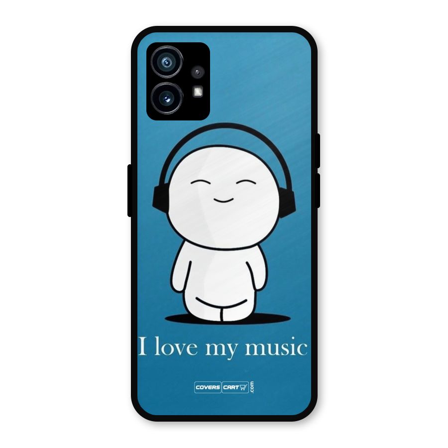 Love for Music Metal Back Case for Nothing Phone 1