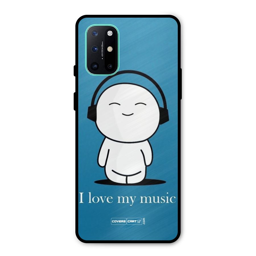 Love for Music Metal Back Case for OnePlus 8T