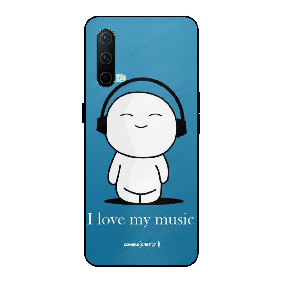 Love for Music Metal Back Case for OnePlus Nord CE 5G