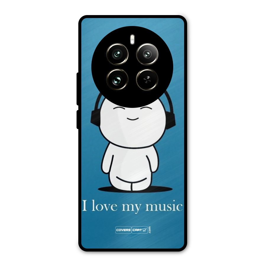 Love for Music Metal Back Case for Realme 12 Pro