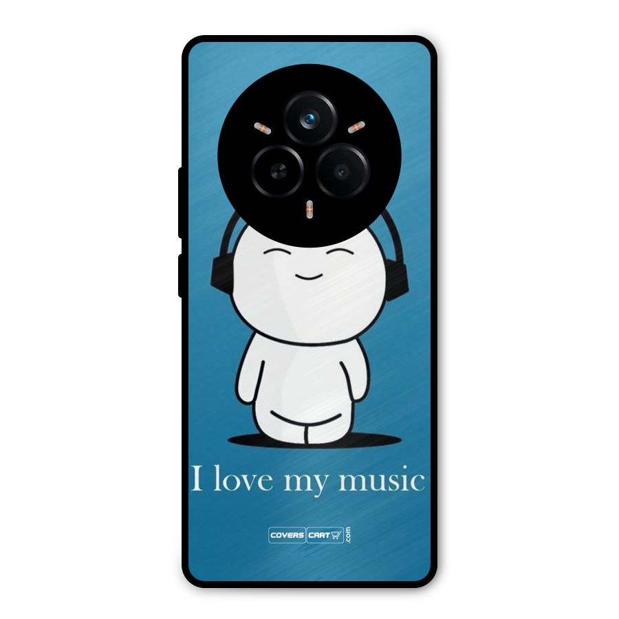 Love for Music Metal Back Case for Realme 14 Pro