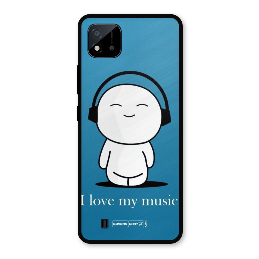 Love for Music Metal Back Case for Realme C11 2021