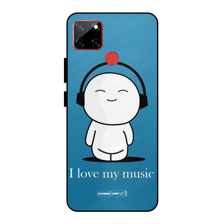 Love for Music Metal Back Case for Realme C12