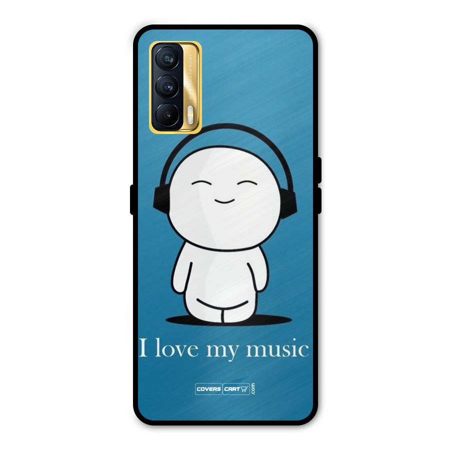 Love for Music Metal Back Case for Realme X7