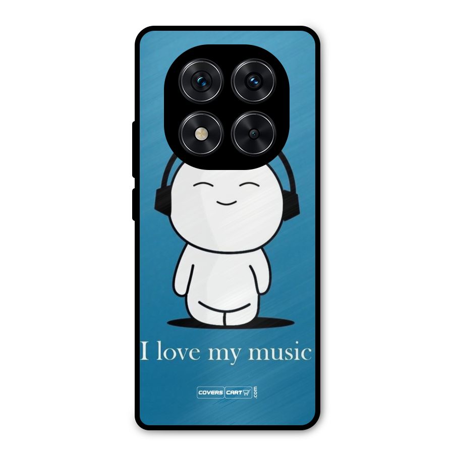 Love for Music Metal Back Case for Redmi Note 14 Pro 5G