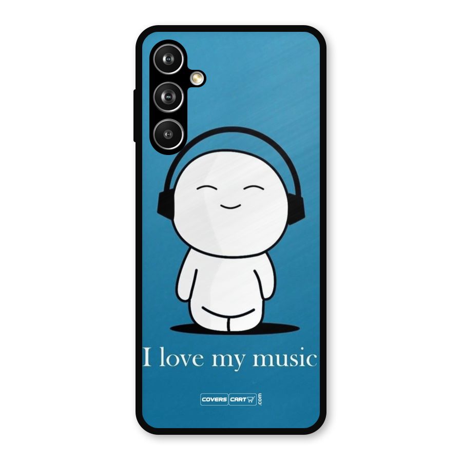 Love for Music Metal Back Case for Samsung Galaxy M54