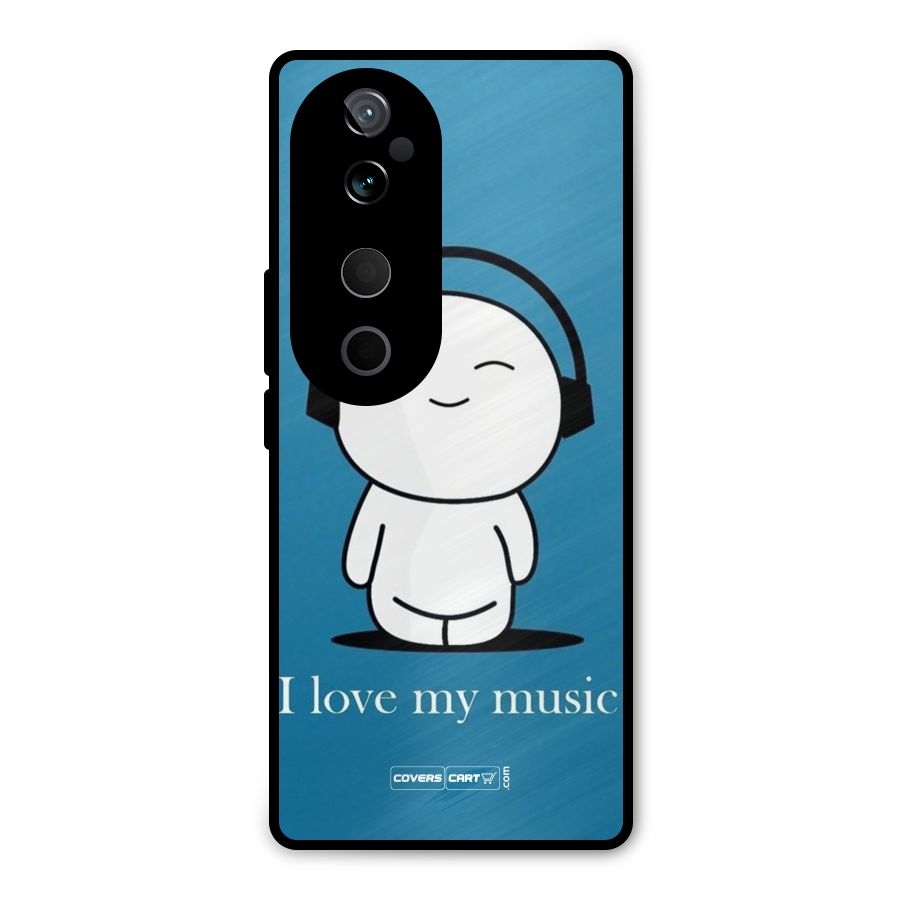 Love for Music Metal Back Case for Vivo T3 Ultra