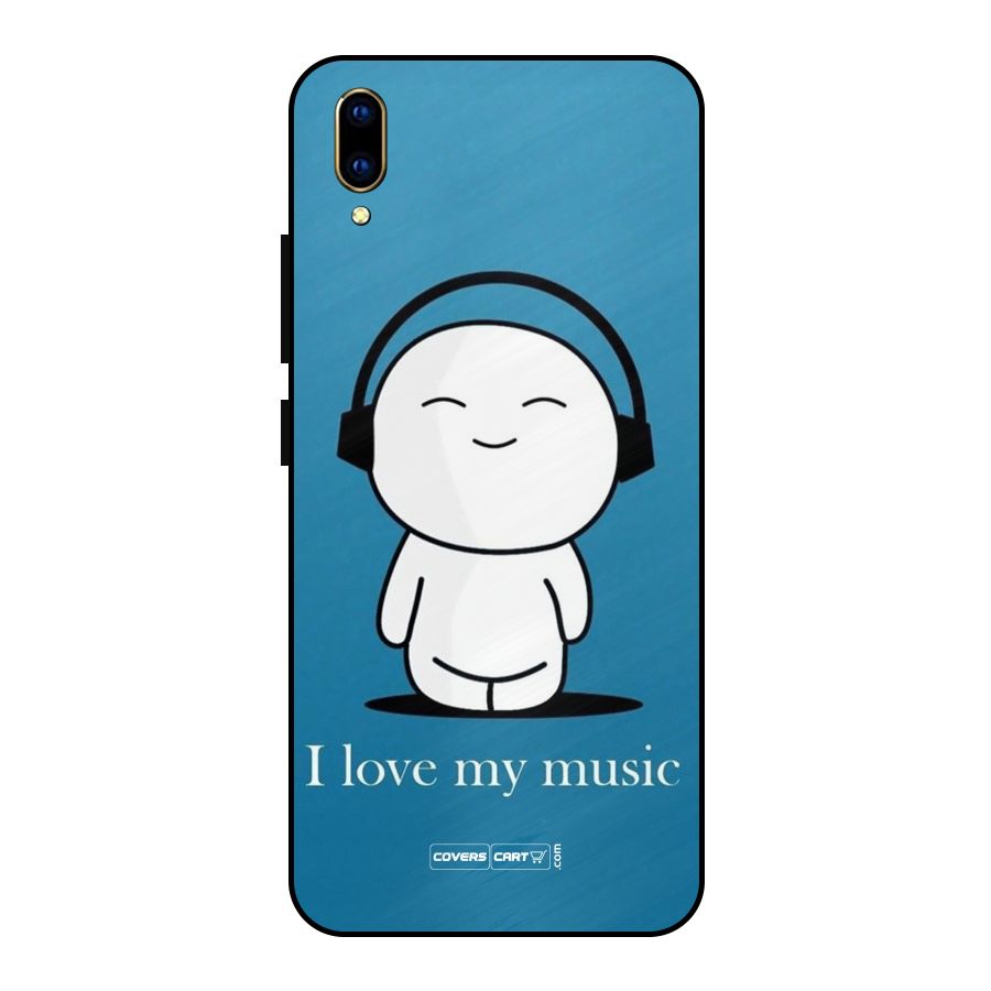Love for Music Metal Back Case for Vivo V11 Pro