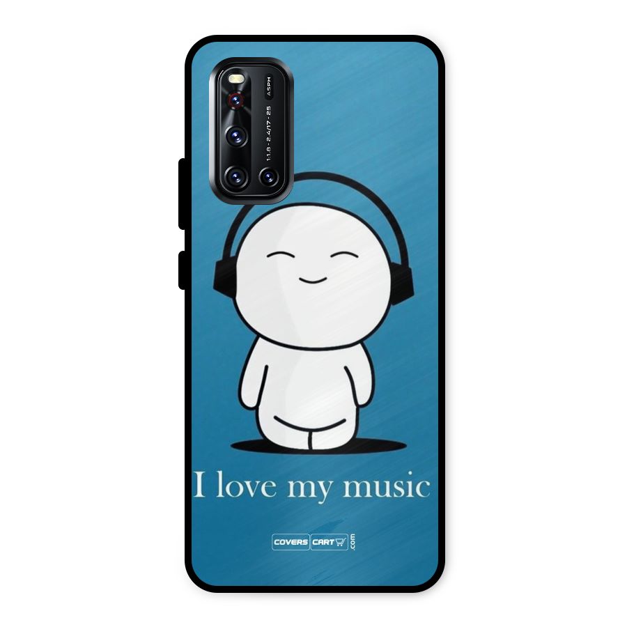 Love for Music Metal Back Case for Vivo V19