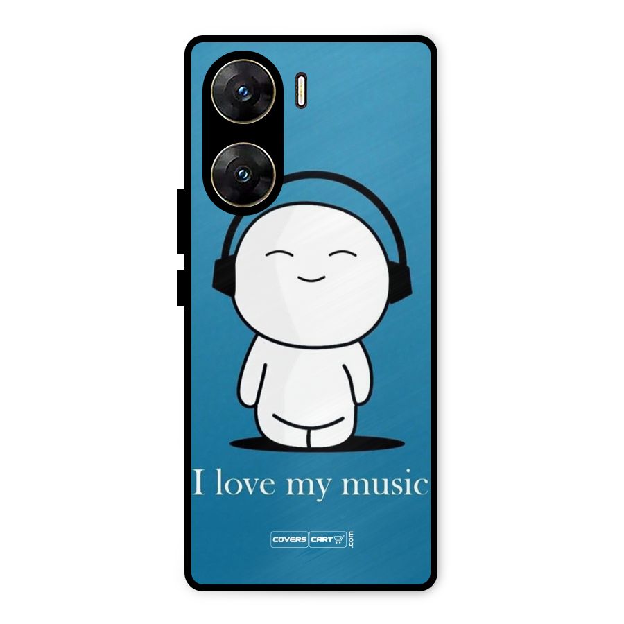 Love for Music Metal Back Case for Vivo V29e