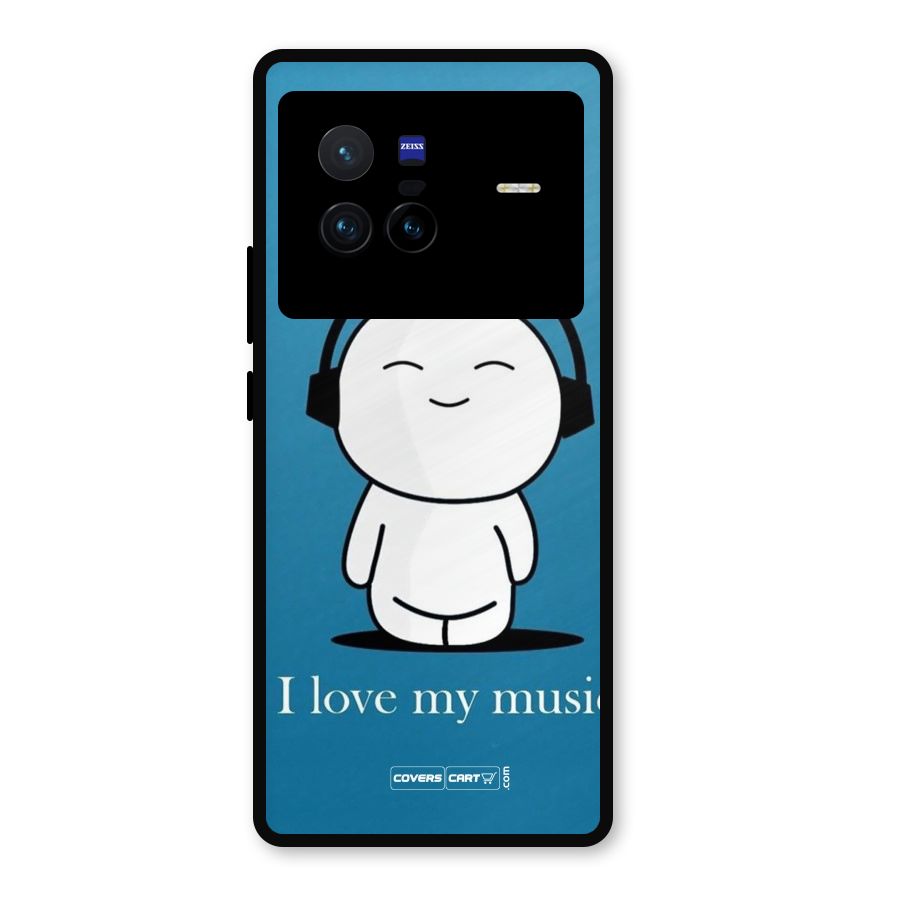 Love for Music Metal Back Case for Vivo X80