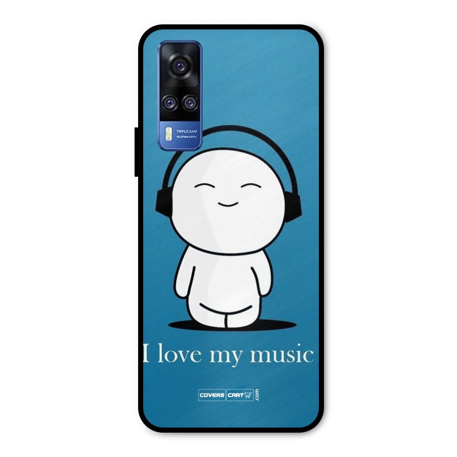 Love for Music Metal Back Case for Vivo Y51A