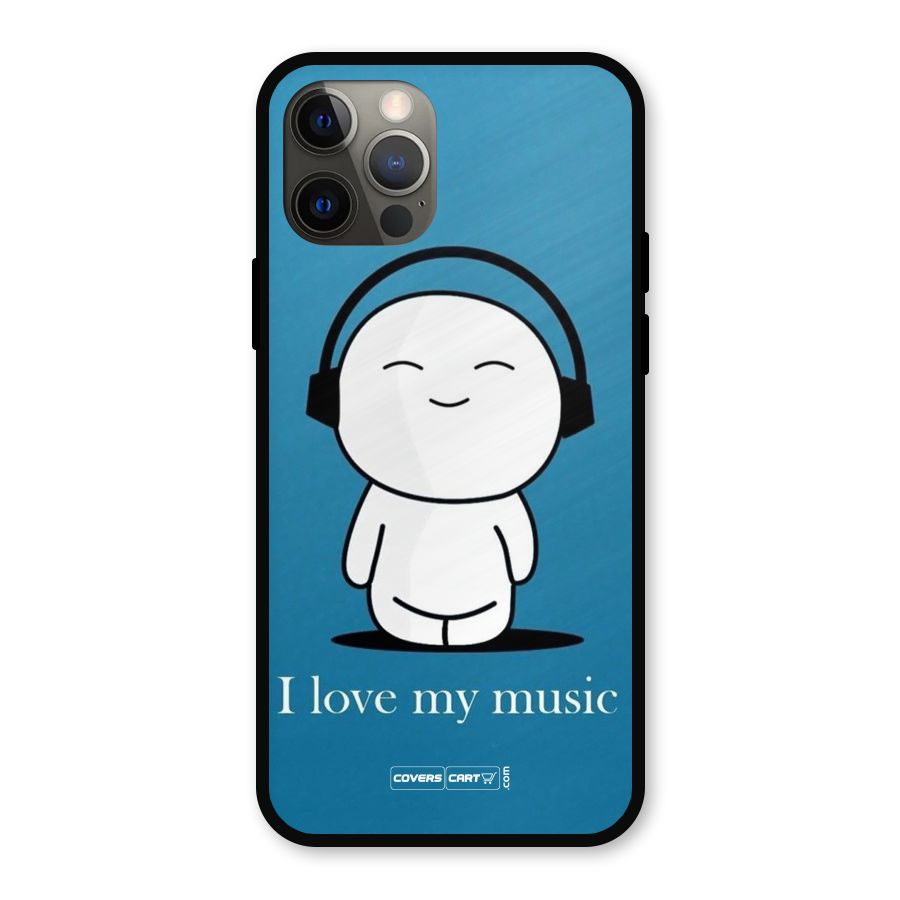 Love for Music Metal Back Case for iPhone 12 Pro