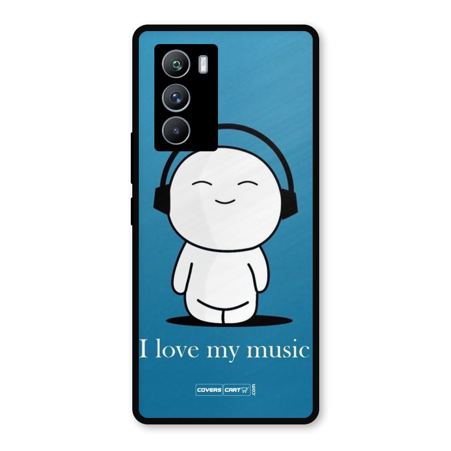 Love for Music Metal Back Case for iQOO 9 SE