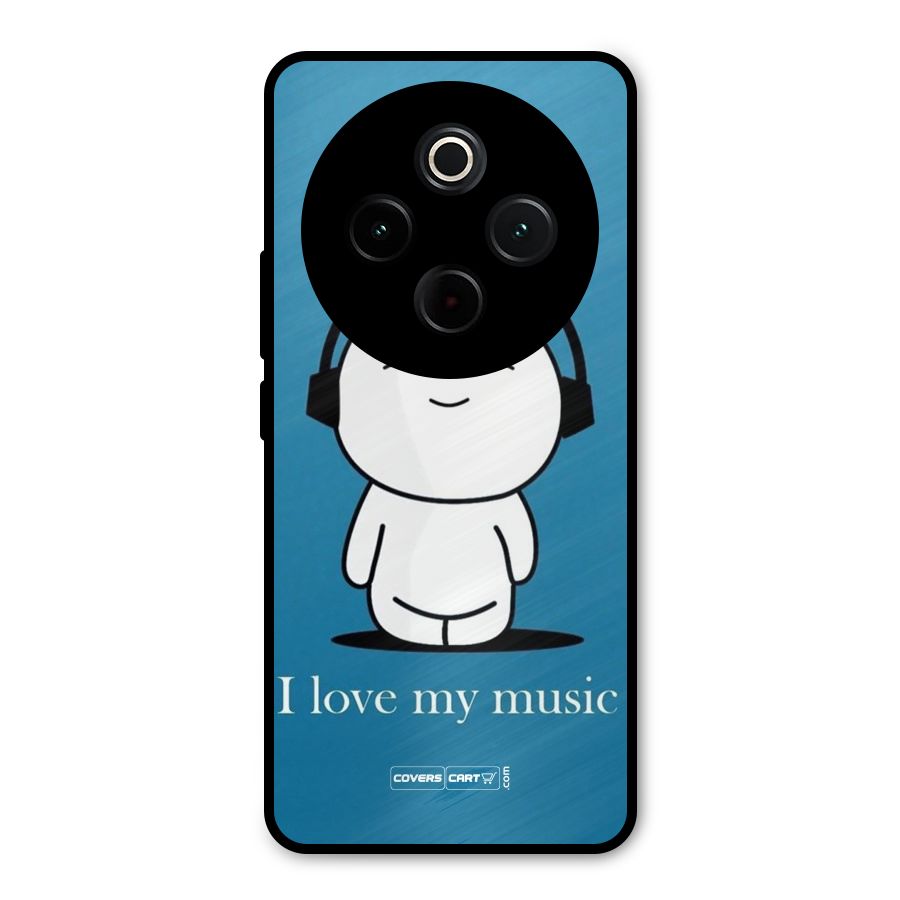 Love for Music Metal Back Case for iQOO Z10