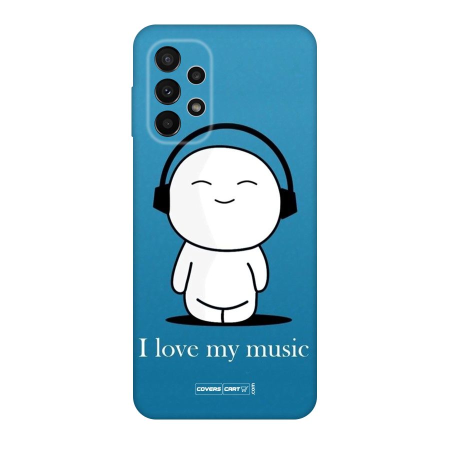 Love for Music Original Polycarbonate Back Case for Galaxy A23