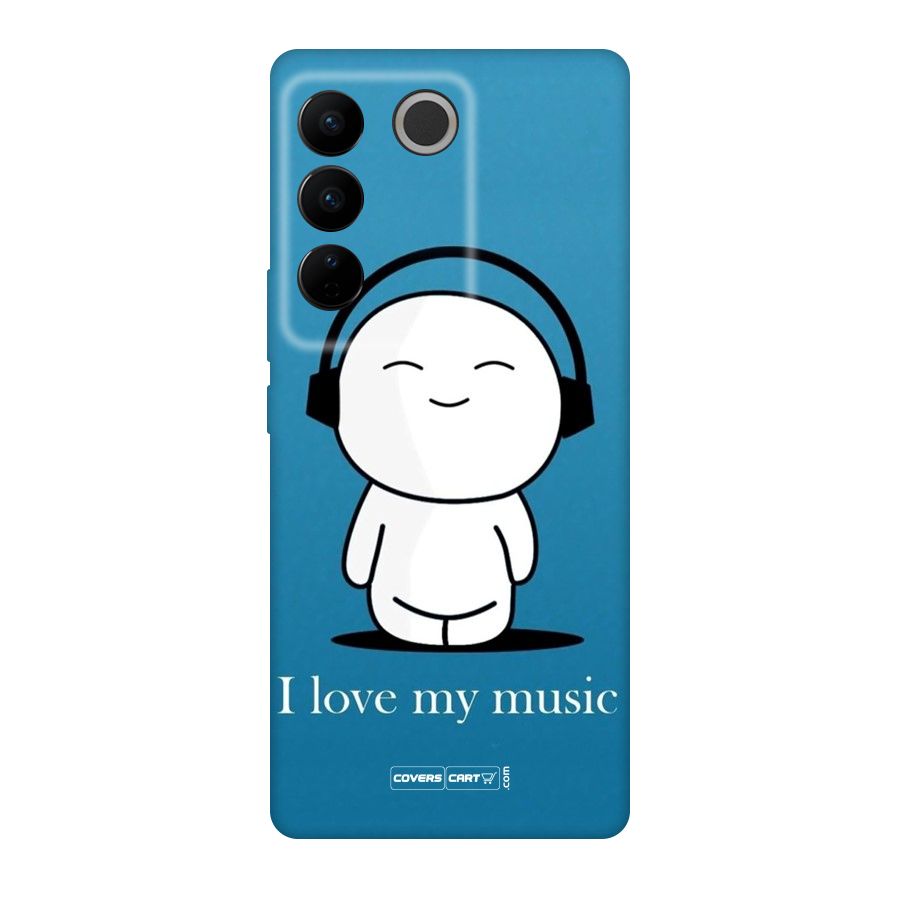 Love for Music Original Polycarbonate Back Case for Vivo V27