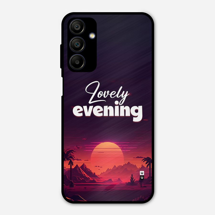 Lovely Evening Metal Back Case for Galaxy A15 5G