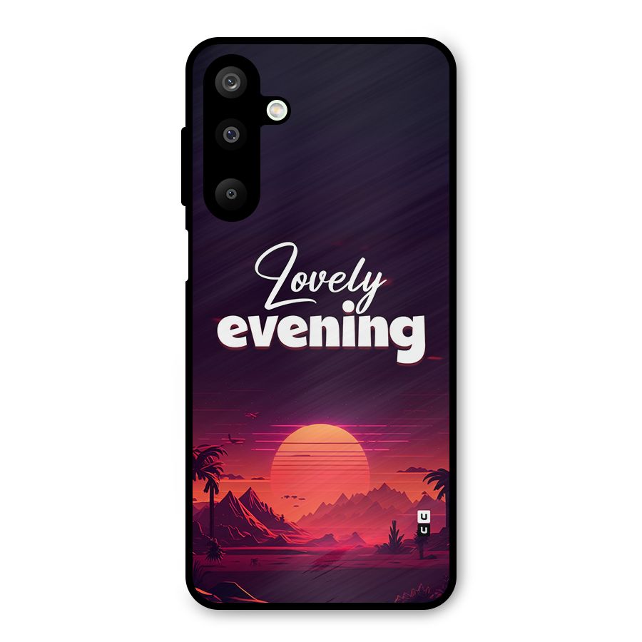 Lovely Evening Metal Back Case for Galaxy M16