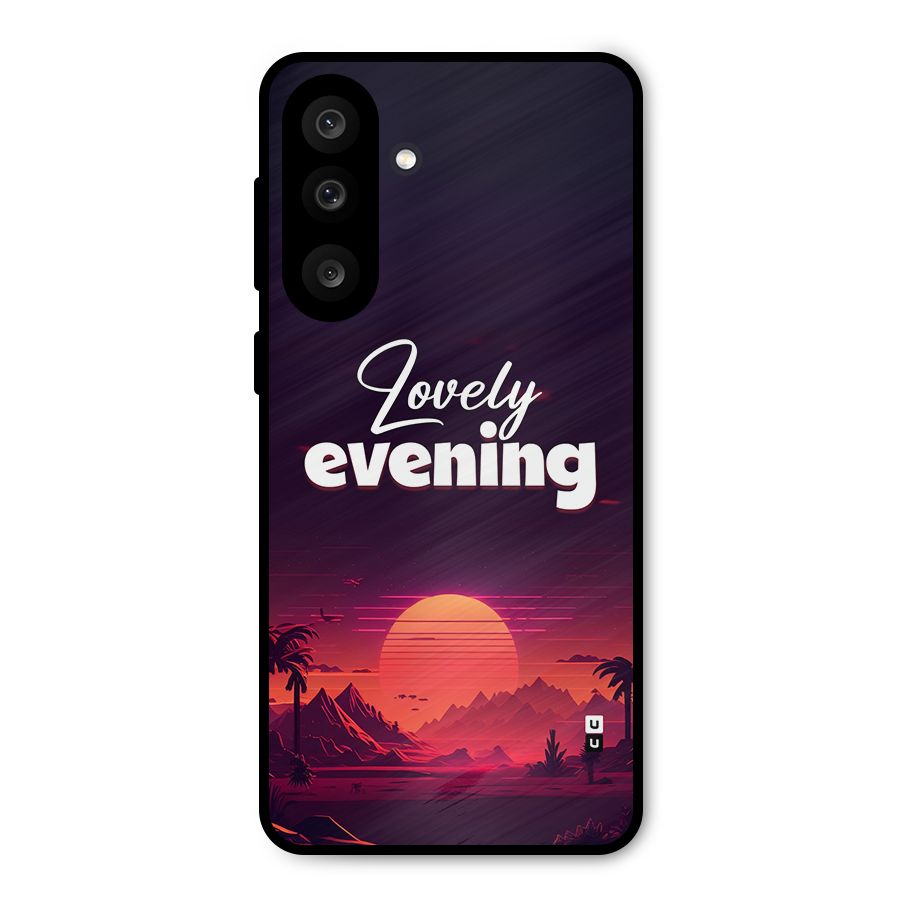 Lovely Evening Metal Back Case for Galaxy M56