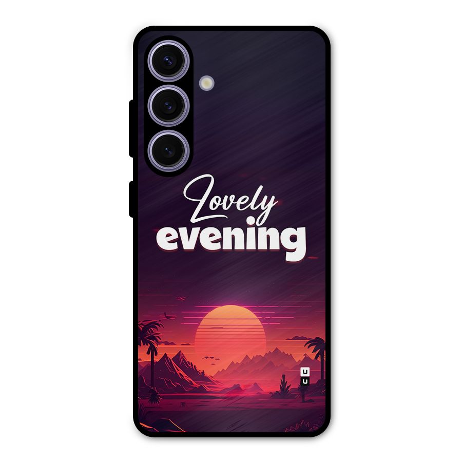 Lovely Evening Metal Back Case for Galaxy S24