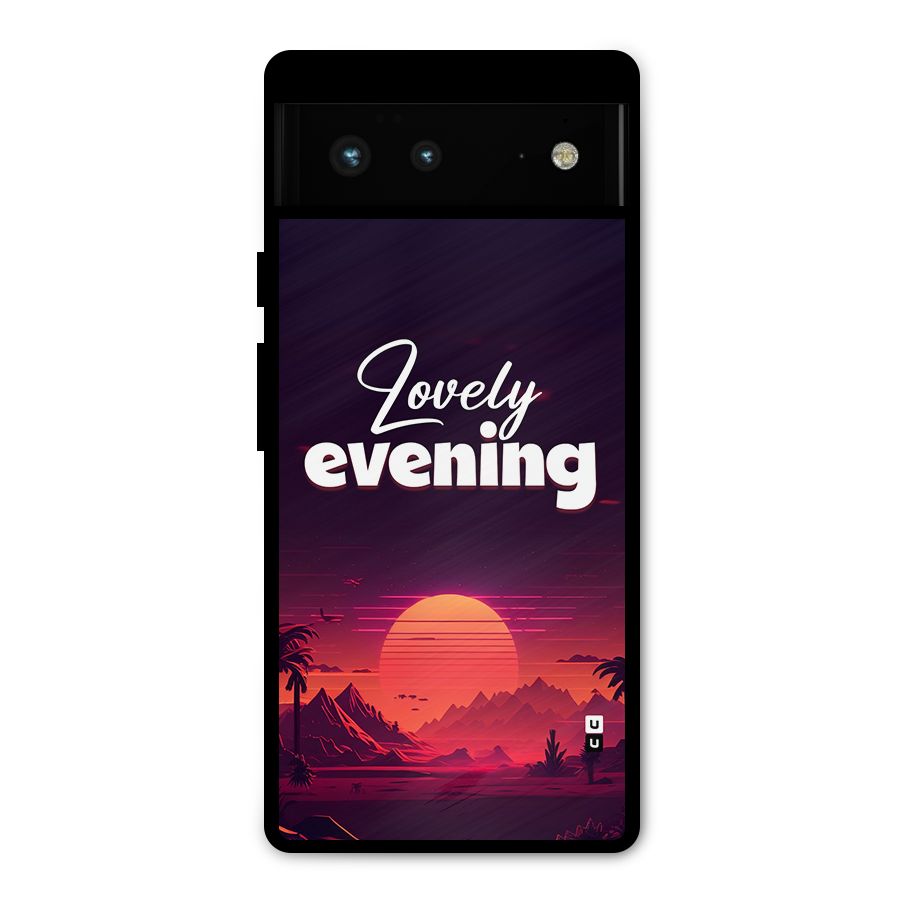 Lovely Evening Metal Back Case for Google Pixel 6