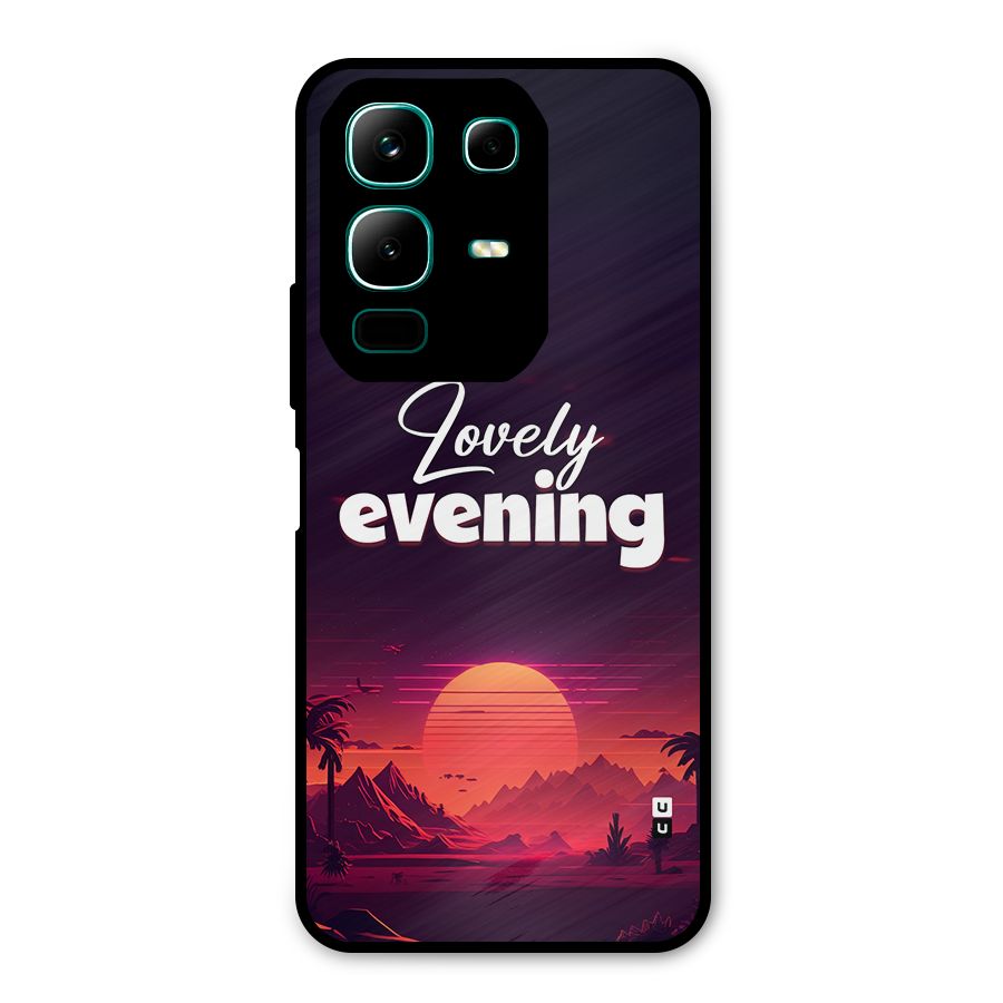 Lovely Evening Metal Back Case for Infinix Note 50x