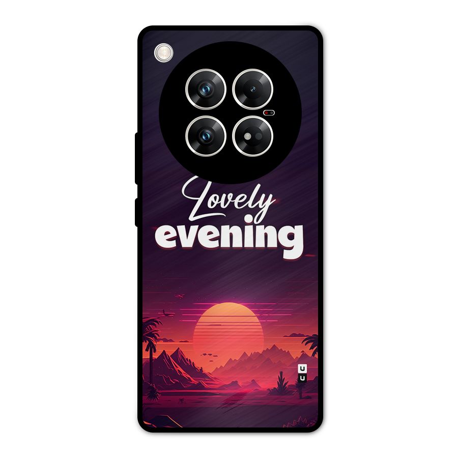 Lovely Evening Metal Back Case for Infinix Zero 40 5G