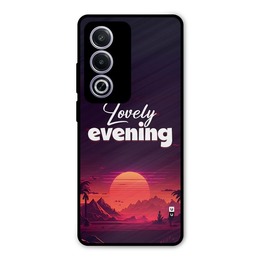 Lovely Evening Metal Back Case for Oppo K12x