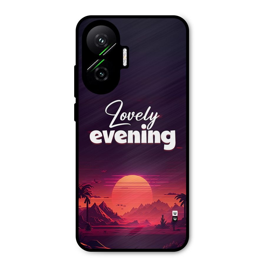 Lovely Evening Metal Back Case for Poco F7