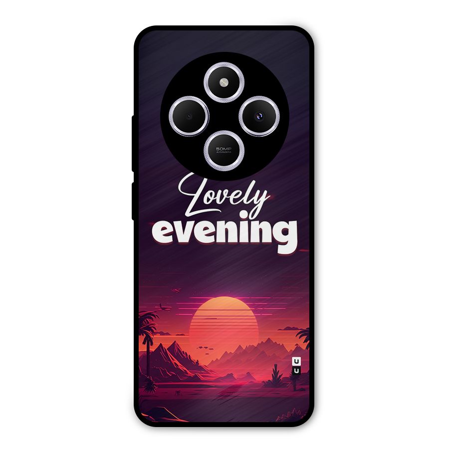 Lovely Evening Metal Back Case for Poco M7