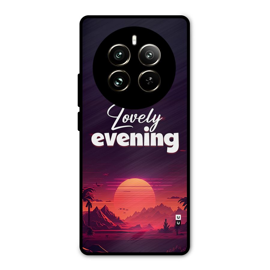 Lovely Evening Metal Back Case for Realme 12 Pro