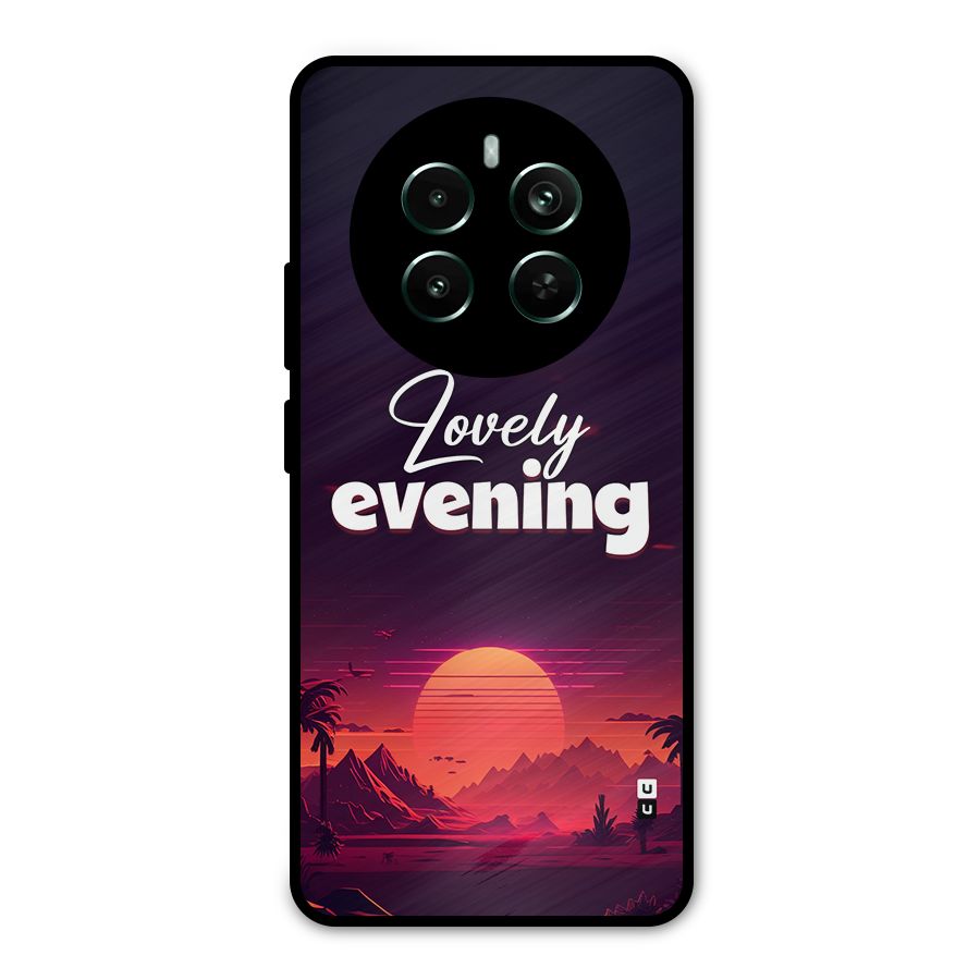 Lovely Evening Metal Back Case for Realme 12 Pro Plus