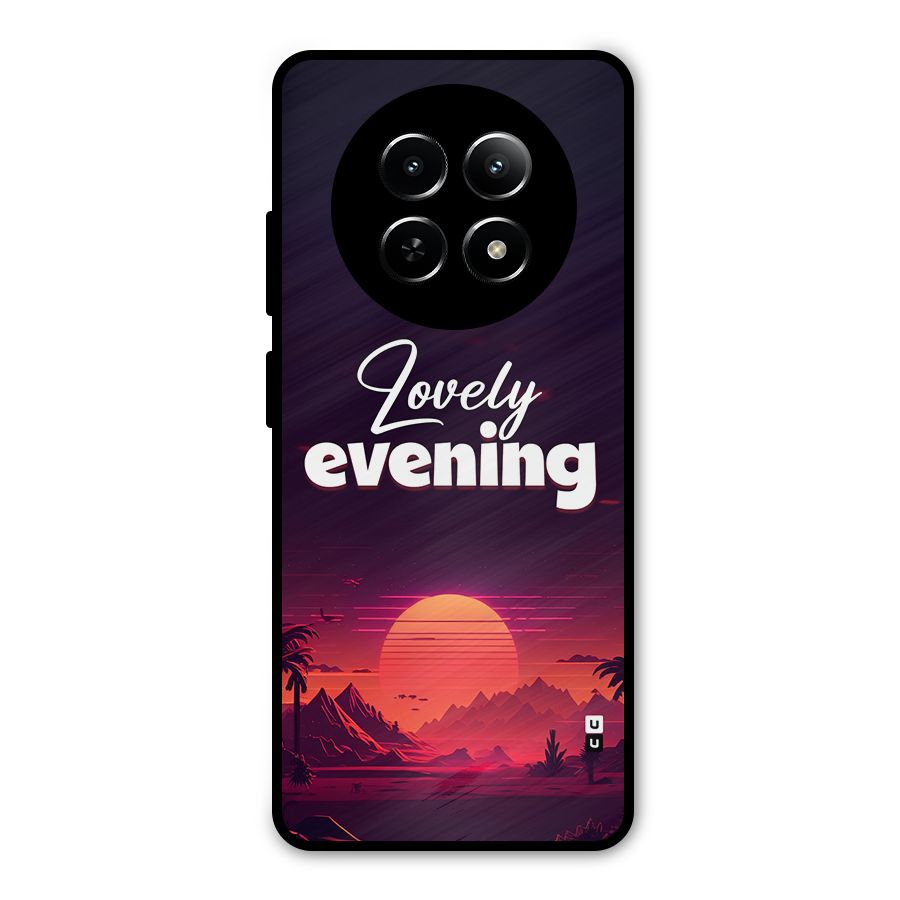Lovely Evening Metal Back Case for Realme 12x 5G
