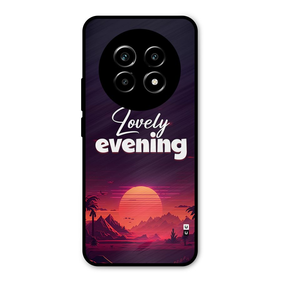 Lovely Evening Metal Back Case for Realme 13 Pro
