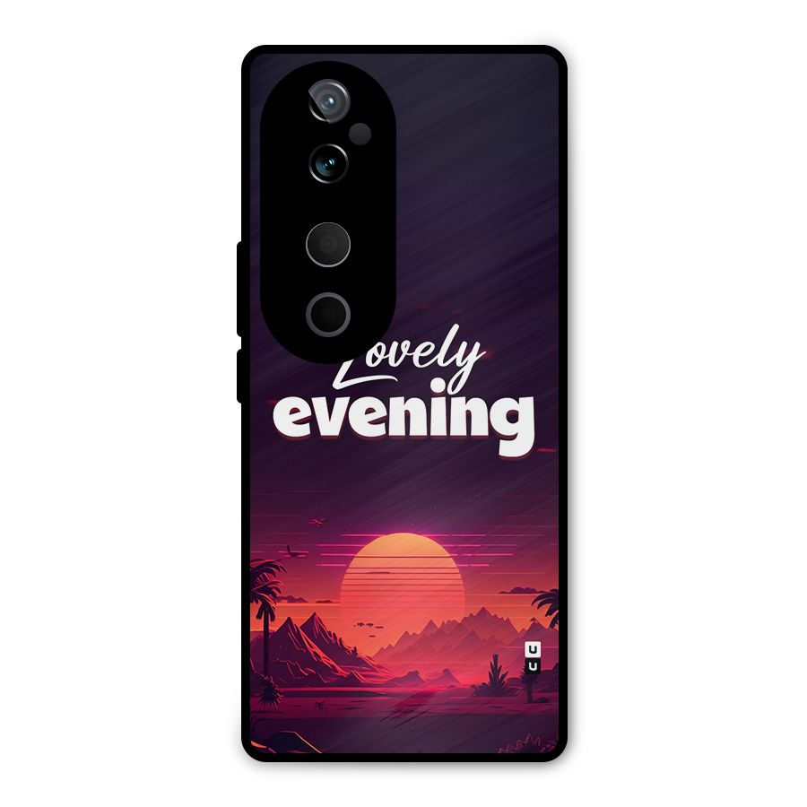 Lovely Evening Metal Back Case for Vivo T3 Ultra