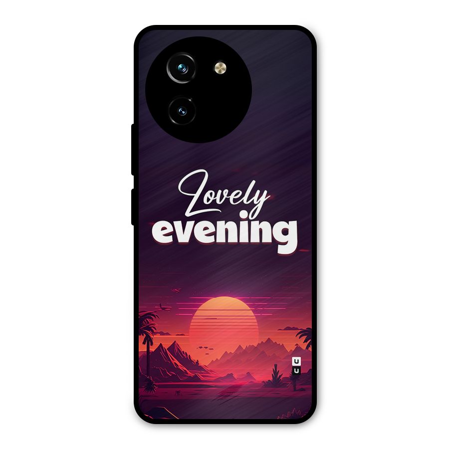 Lovely Evening Metal Back Case for Vivo T3x