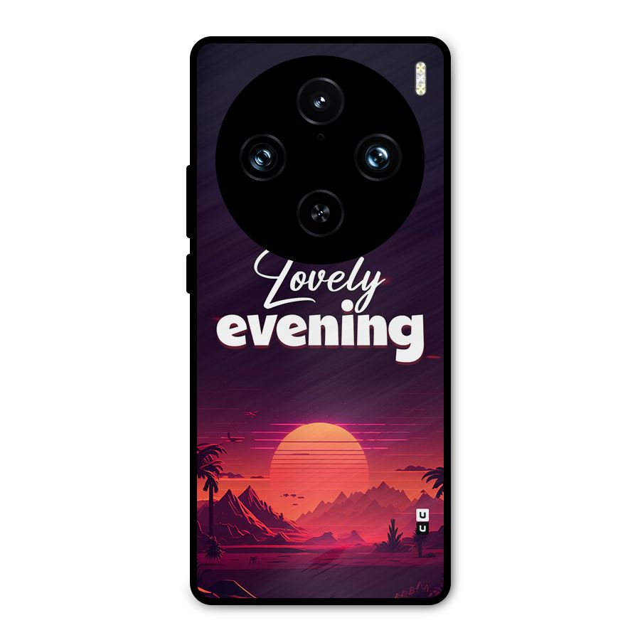 Lovely Evening Metal Back Case for Vivo X100 Pro
