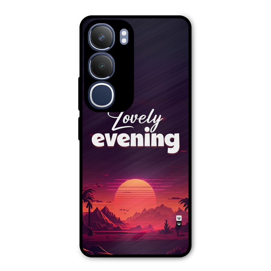 Lovely Evening Metal Back Case for Vivo Y29