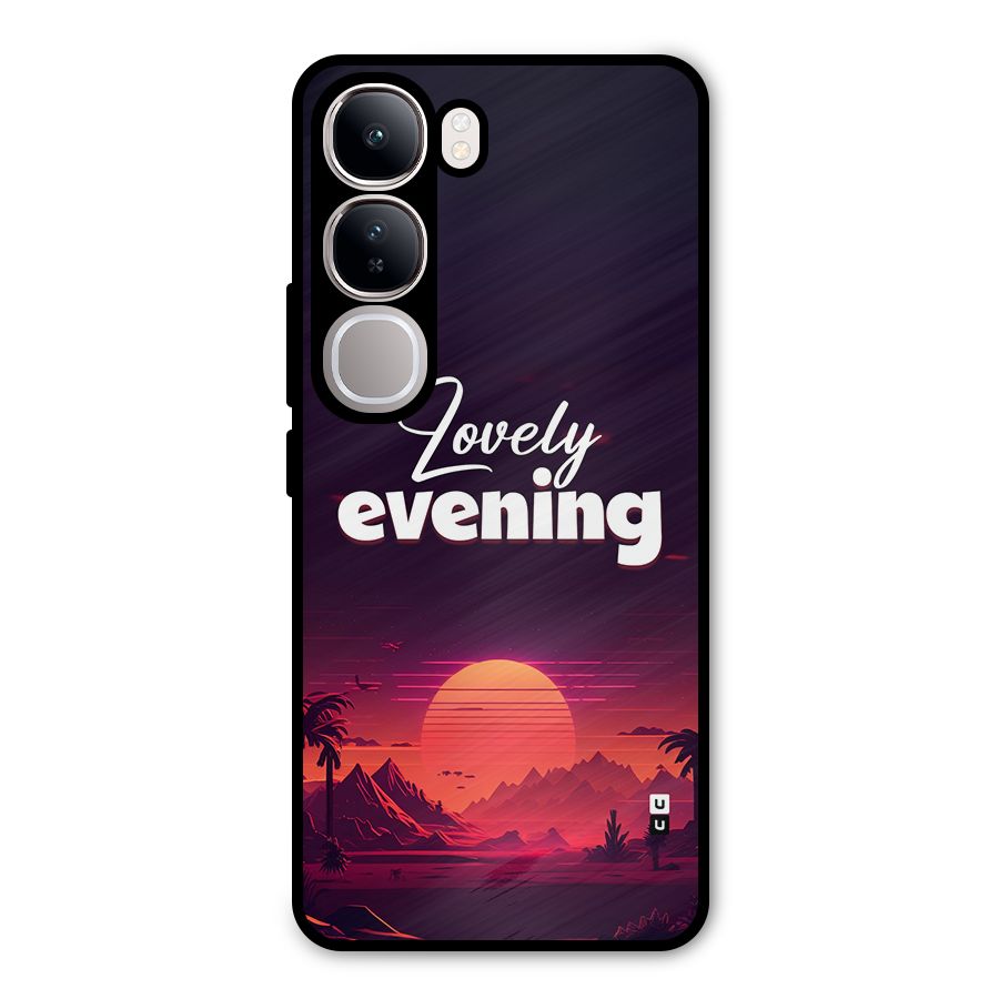 Lovely Evening Metal Back Case for Vivo Y300