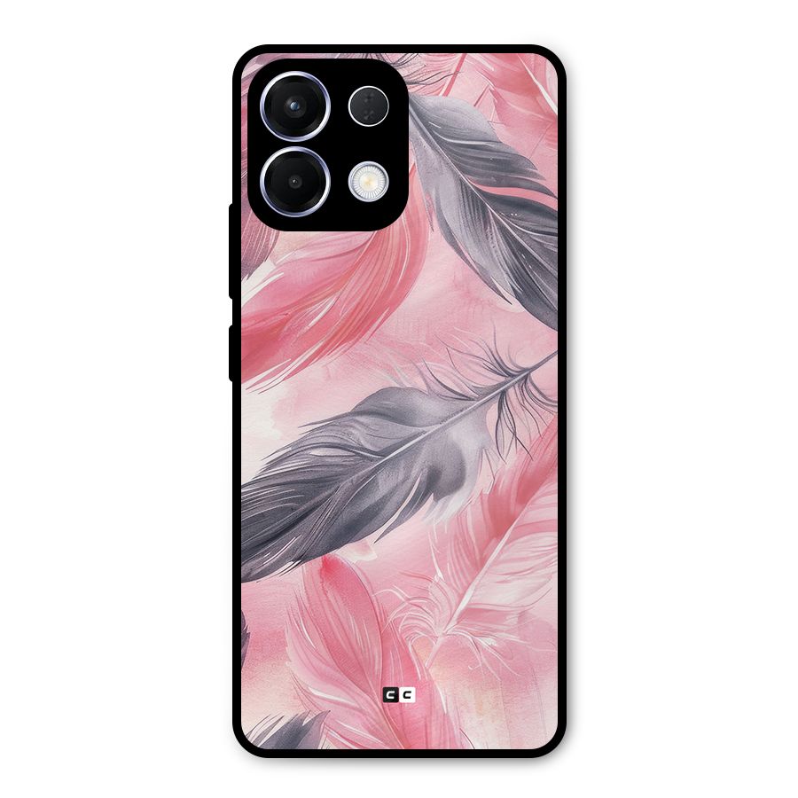 Lovely Feather Metal Back Case for Oppo K13
