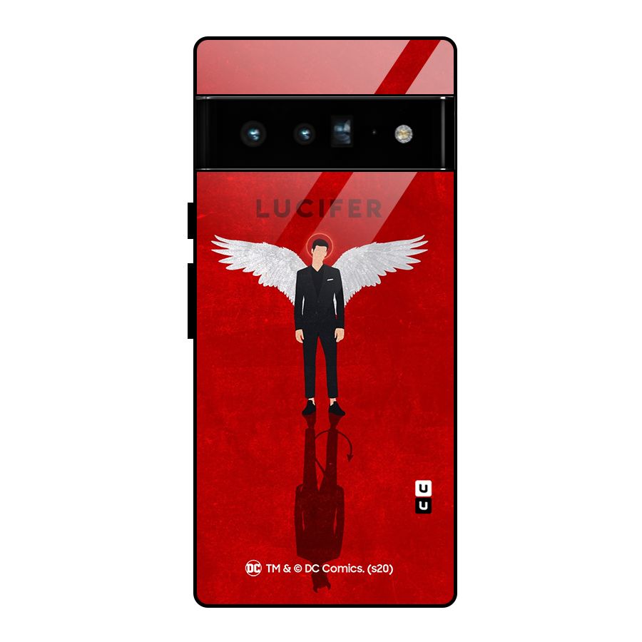 Lucifer Archangel Shadow Glass Back Case for Google Pixel 6 Pro
