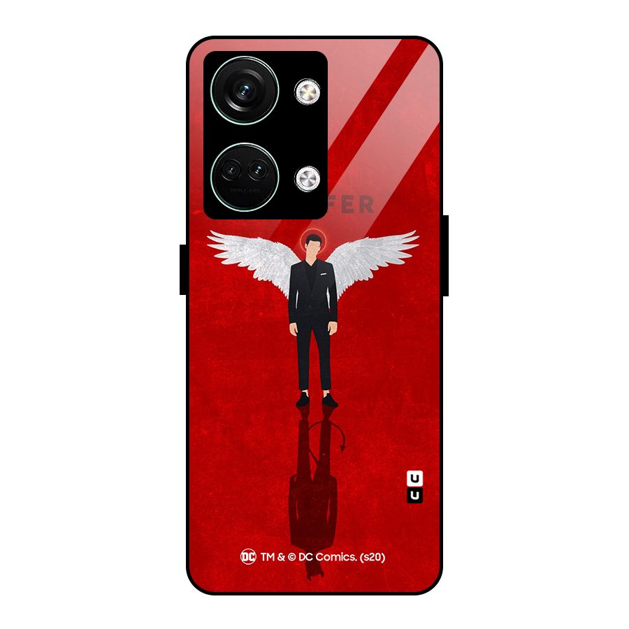 Lucifer Archangel Shadow Glass Back Case for Oneplus Nord 3
