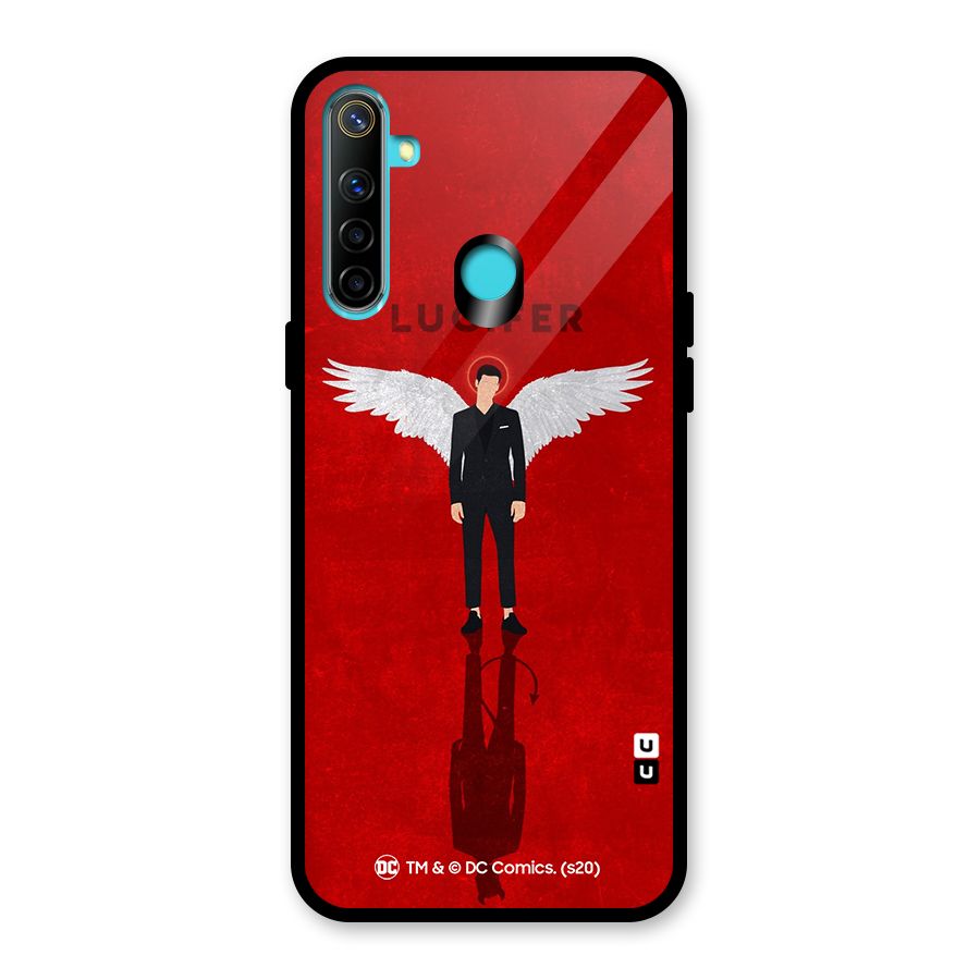 Lucifer Archangel Shadow Glass Back Case for Realme 5i