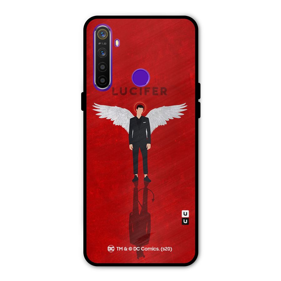 Lucifer Archangel Shadow Glass Back Case for Realme 5s