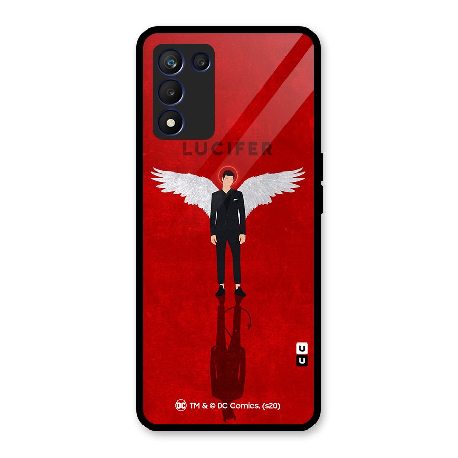 Lucifer Archangel Shadow Glass Back Case for Realme 9 5G Speed
