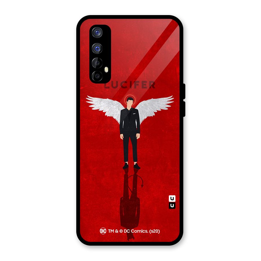 Lucifer Archangel Shadow Glass Back Case for Realme Narzo 20 Pro