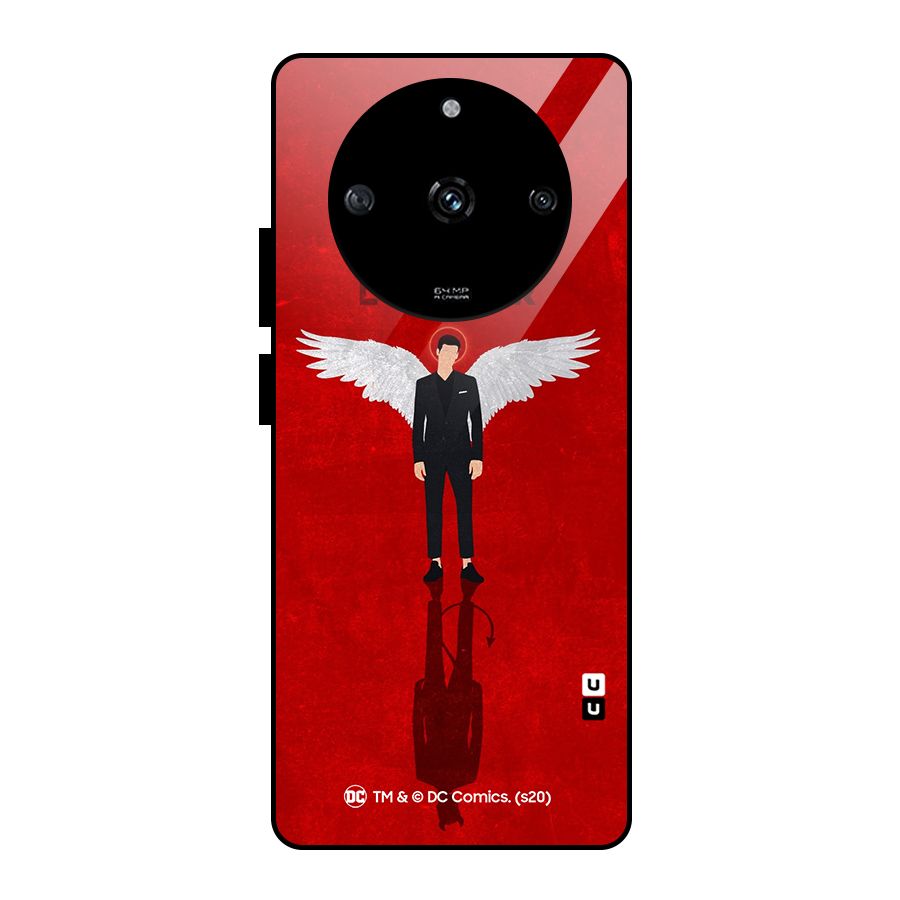 Lucifer Archangel Shadow Glass Back Case for Realme Narzo 60 5G