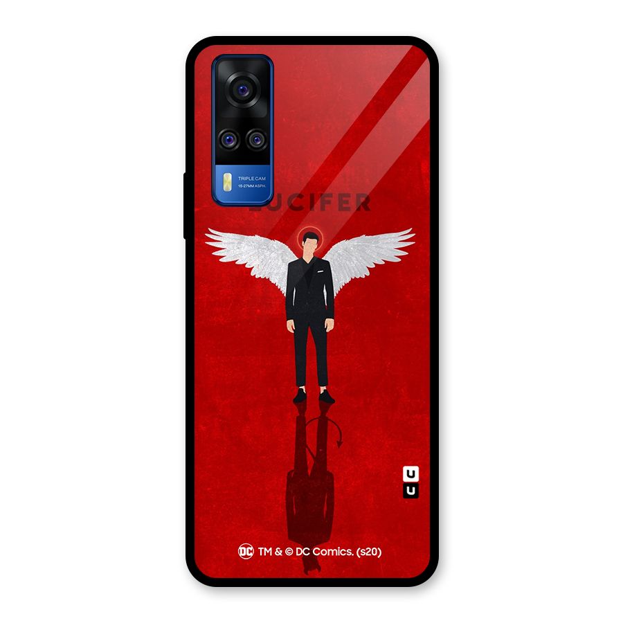 Lucifer Archangel Shadow Glass Back Case for Vivo Y31